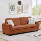 83 Inch Modern 3 Seater Sofa Couch with Deep Upholstered Seats, Comfortable Cloud Couch for Living Room, Bedroom, Office