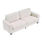 83 Inch Modern 3 Seater Sofa Couch with Deep Upholstered Seats, Comfortable Cloud Couch for Living Room, Bedroom, Office