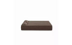 EHMKNP Modern Floor Sofa with 2 Pillows,Convertible Teddy Fabric Foam-Filled Sleeper Sofa Bed,for Living Room