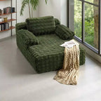 Karl Home |Upholstered Velvet Boneless Couch Sleeper Sofa Bed