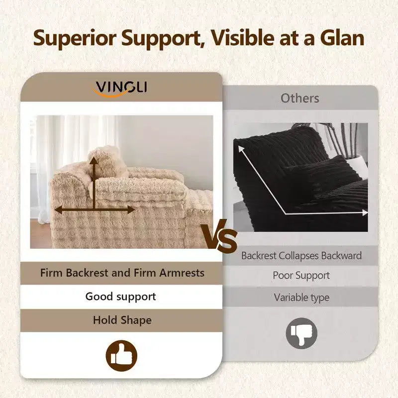 Karl Home |Upholstered Velvet Boneless Couch Sleeper Sofa Bed