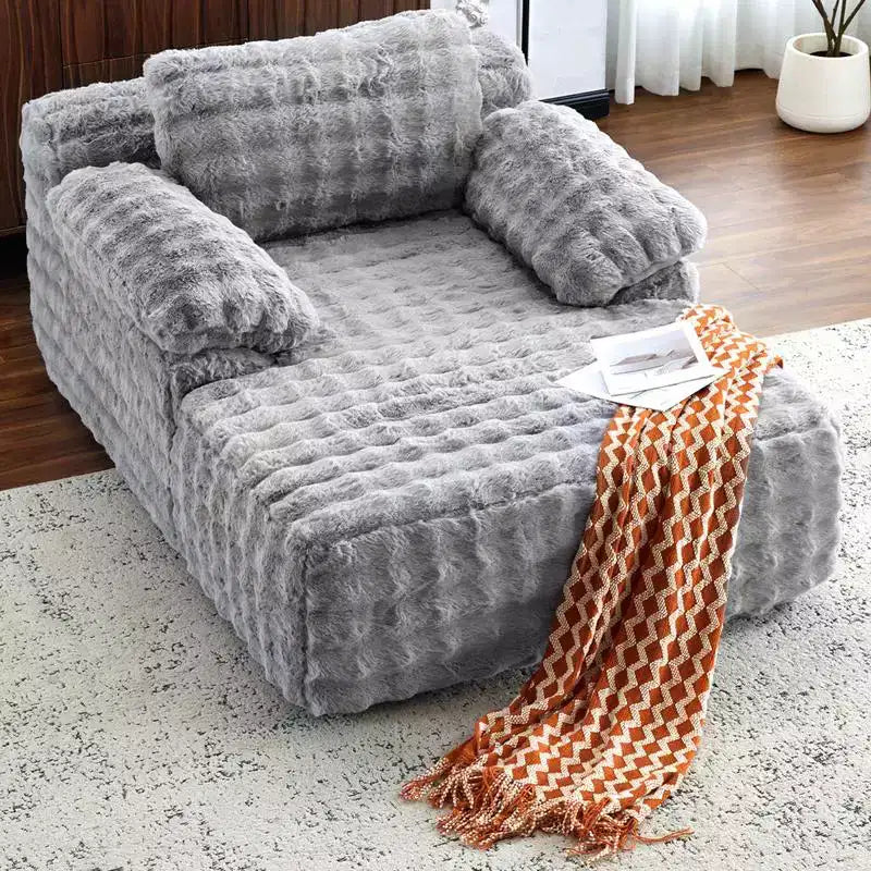 Karl Home |Upholstered Velvet Boneless Couch Sleeper Sofa Bed