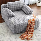 Karl Home |Upholstered Velvet Boneless Couch Sleeper Sofa Bed