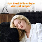 Karl Home |Upholstered Velvet Boneless Couch Sleeper Sofa Bed
