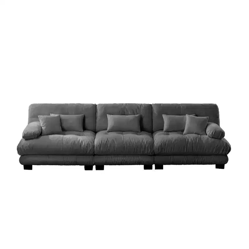 Homy Casa Oversized Cloud Sofa with Plush Cushions and Deep Seating Comfort, for Living Room or Family Lounge