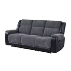 HomeStock U5914 Canapé inclinable gris/noir