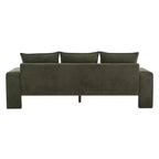 Canapé 3 places en tissu rembourré Christopher Knight Home Alderman 84,5 moderne