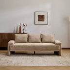 Christopher Knight Home Alderman 84.5 Modern 3 Seater Upholstered Fabric Sofa