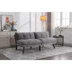 MAYEERTY Convertible Folding Modern Sofa Bed Comfortable for Living Room Bedroom Small Space Gray