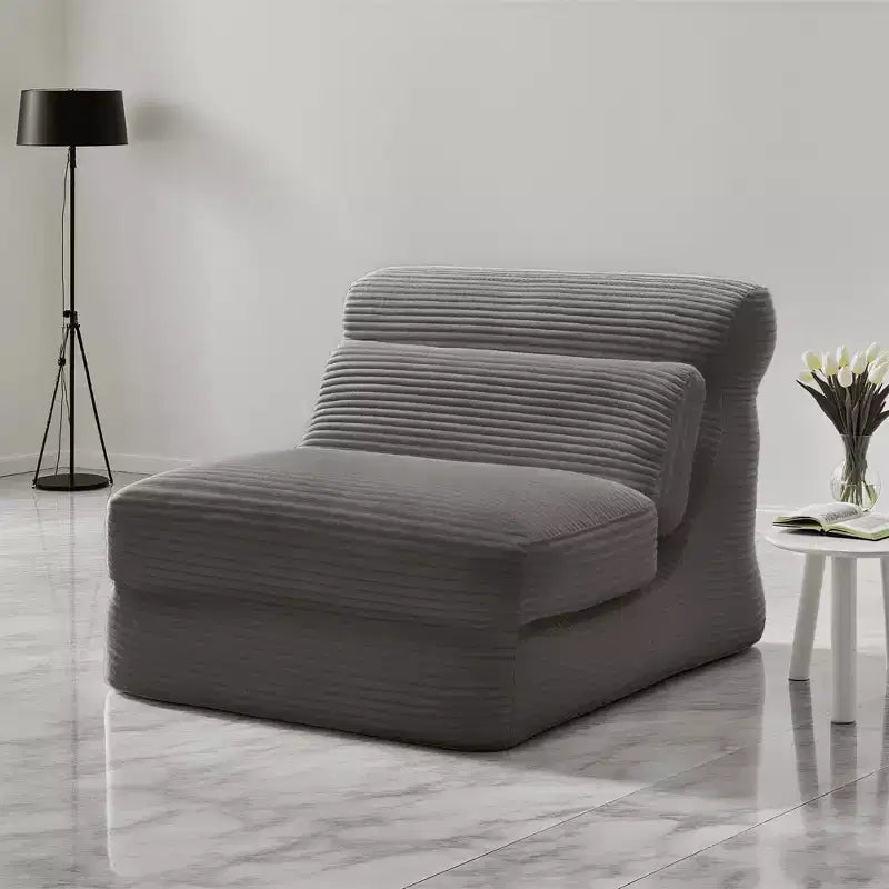 MAYEERTY 3-in-1 Sofa Bed - Corduroy, Quick Setup, Lumbar Support, Compact Space Friendly
