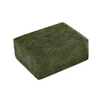 MAYEERTY 3-Seater Left Sofa Green - 3-Seater Left Layout, Corduroy, No Assembly, for Living Room/Bedroom