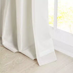 Canapé MAYEERTY Blanc - Velours côtelé, Assise compacte, Aucun assemblage requis, pour Salon/Chambre à coucher