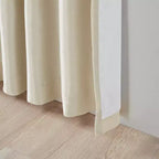 Canapé MAYEERTY Blanc - Velours côtelé, Assise compacte, Aucun assemblage requis, pour Salon/Chambre à coucher