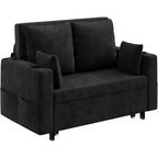 56 Convertible Sleeper Sofa Bed, 3-in-1 Pull Out Sofa Bed, Modern Couch, Capacity up to 1000lb, for Living Room, Bedroom