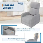 Lazy Recliner Ergonomic Adjustable Single Sofa, Side Pocket, Recliner Chair for Adults, Tall Back, Wide Arms & Padded Seat, for Living Room