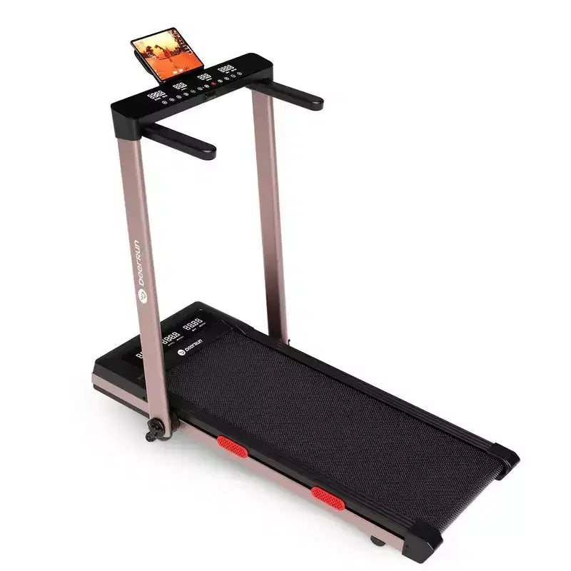 Tapis de Course Pliable 2 en 1 DeerRun Z10 Pro Muse avec Télécommande, Inclinaison Automatique 12%