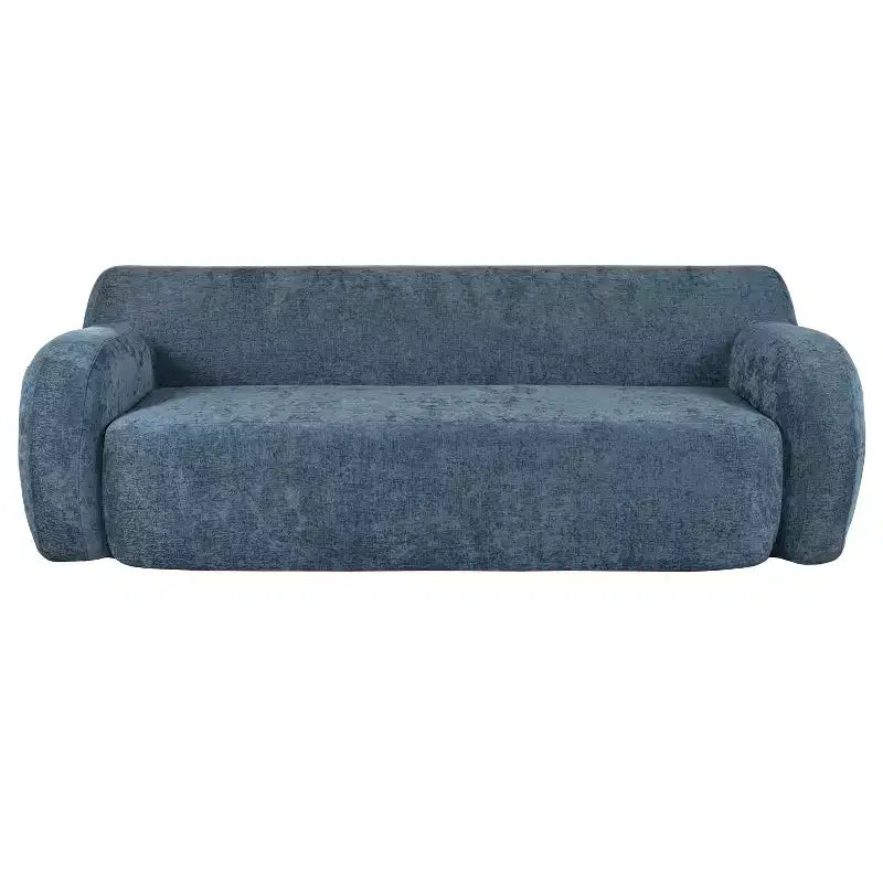 Clihome 81.5 Streamlined Minimalist Compression Sofa,Extra Large 3-Seater Casual Sofa