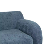 Clihome 81.5 Streamlined Minimalist Compression Sofa,Extra Large 3-Seater Casual Sofa
