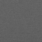 3-Seater Sofa Dark Grey Fabric (100% polyester), metal, textilene