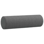 2-Seater Sofa Dark Grey Fabric (100% polyester), metal, textilene