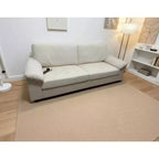 Canapé 3 places GustoWave Modern, Loveseat surdimensionné de 228 cm en velours avec accoudoirs spacieux et moelleux, canapé capitonné confortable