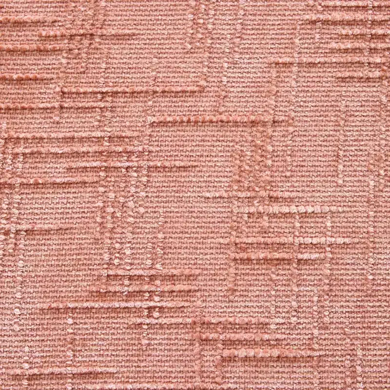 Canapé d'angle en chenille rose avec accoudoirs incurvés, 4 oreillers – Doux comme un nuage et astucieux