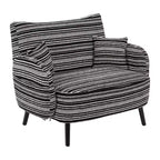 Zeus & Ruta Modern Deep-Seat Sofa with Ultra-Comfortable Armrests, Pillows & Storage Pockets