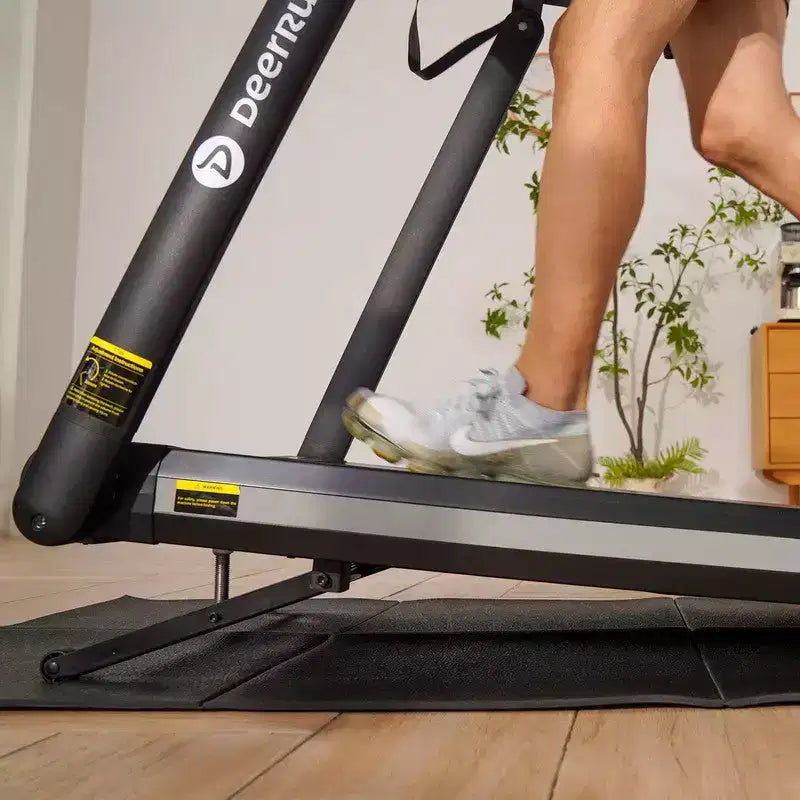 Tapis de course DeerRun X20 avec inclinaison automatique à 15 %, tapis de course pleine surface, capacité de 180 kg