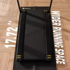 Tapis de course DeerRun X20 avec inclinaison automatique à 15 %, tapis de course pleine surface, capacité de 180 kg