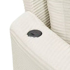 Canapé double surdimensionné avec méridienne et canapé-lit Whisen 102.3, canapé avec assise profonde