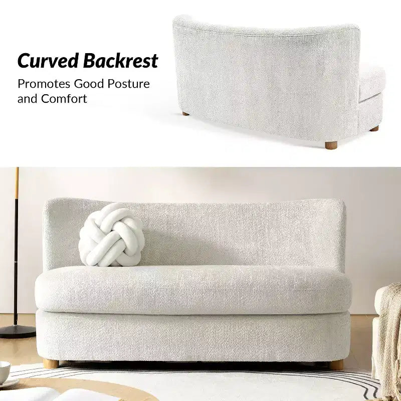 Rene Modern Linen Upholstery Sofa|ARTFUL LIVING DESIGN