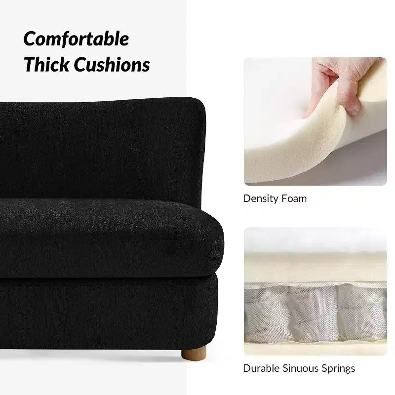 Rene Modern Linen Upholstery Sofa|ARTFUL LIVING DESIGN