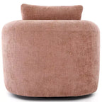 Whisen 36.6 Swivel Sofa Chair, Swivel Round Chair & Couch with Dual-layer Cushion Design