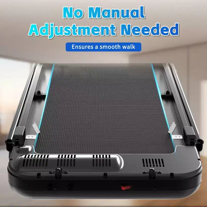 Tapis roulant 3-en-1 Whisen pour sous le bureau avec inclinaison, tapis de marche avec guidon, télécommande