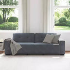 vidaXL Canapé à 3 places noir 180 cm Velours
