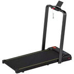 Tapis de marche Soozier, 0,6 à 6,2 mph, pliable, à placer sous un bureau, avec inclinaison, guidon, roues, écran LED et télécommande