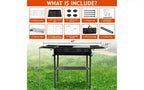 Karl Home Portable Charcoal Grills For Outdoor Bbq With Carrying Bag