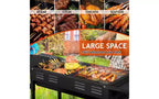 Karl Home Portable Charcoal Grills For Outdoor Bbq With Carrying Bag