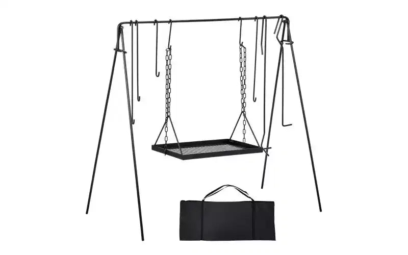 Karl Home Portable Cookware Hanging Rack Outdoor Camping Bonfire
