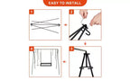 Karl Home Étagère de suspension portable pour ustensiles de cuisine, pour camping en plein air, feu de joie