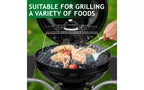 Karl Home Porcelain Enamel Kettle Charcoal Grill With 2 Side Tables