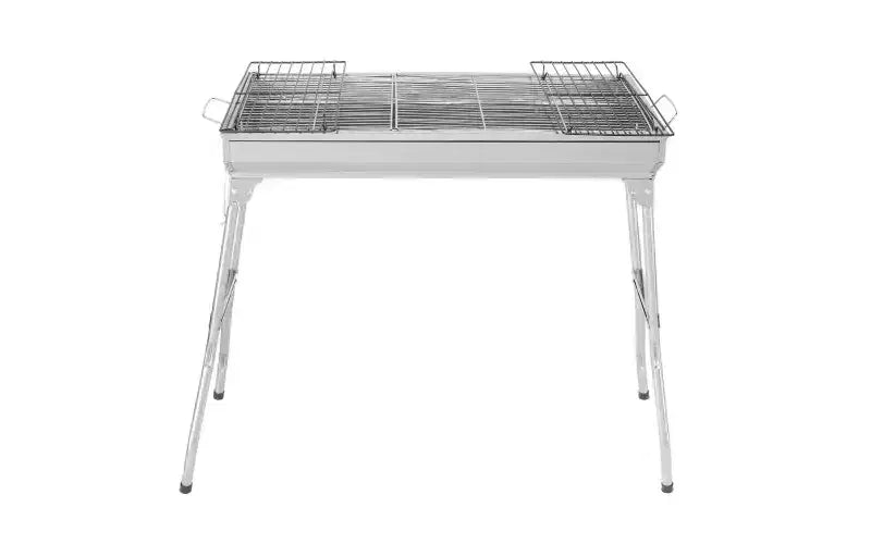 Karl Home 27.5 in. Portable Charcoal Grill in Stainless Steel