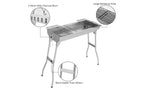 Karl Home 27.5 in. Portable Charcoal Grill in Stainless Steel