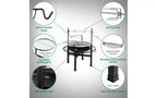 Barbecue portable au charbon Karl Home de 33,5 po de largeur