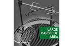Barbecue portable au charbon Karl Home de 33,5 po de largeur