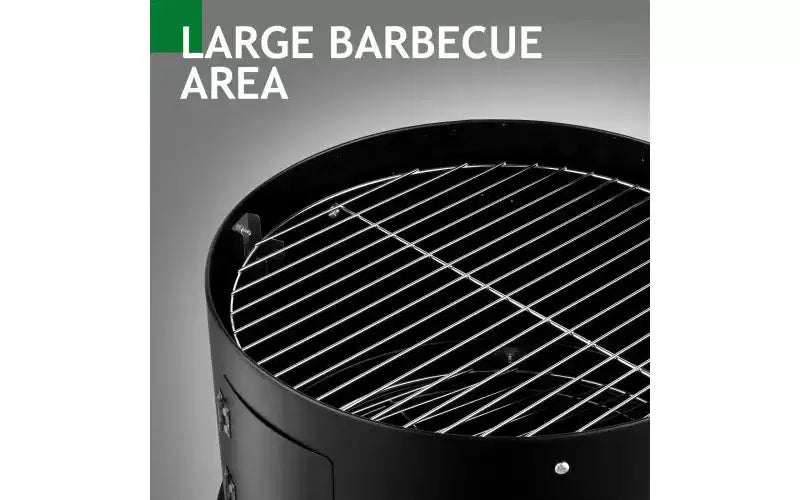 Karl Home Kamado Portable 144 Square Inches Smoker & Grill