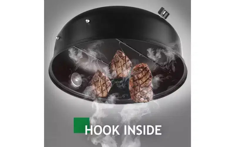 Karl Home Kamado Portable 144 Square Inches Smoker & Grill