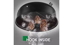 Karl Home Kamado Portable 144 Square Inches Smoker & Grill
