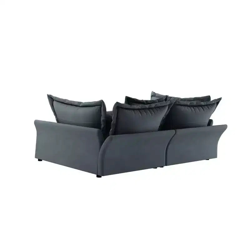 Canapé moderne 90,55, canapé rembourré confortable avec coussins, causeuse convertible pour salon, chambre, appartement, bureau
