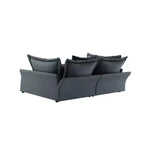 Canapé moderne 90,55, canapé rembourré confortable avec coussins, causeuse convertible pour salon, chambre, appartement, bureau
